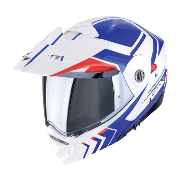 Scorpion Helmets Adx-2 lewis wht/blu/red xs